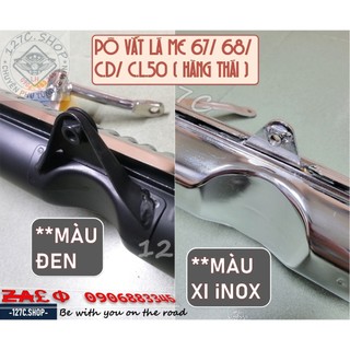 [HCM] Pô vắt lá me 67 68 CD CL50 (Hàng Thái) màu đen hoặc màu xi inox