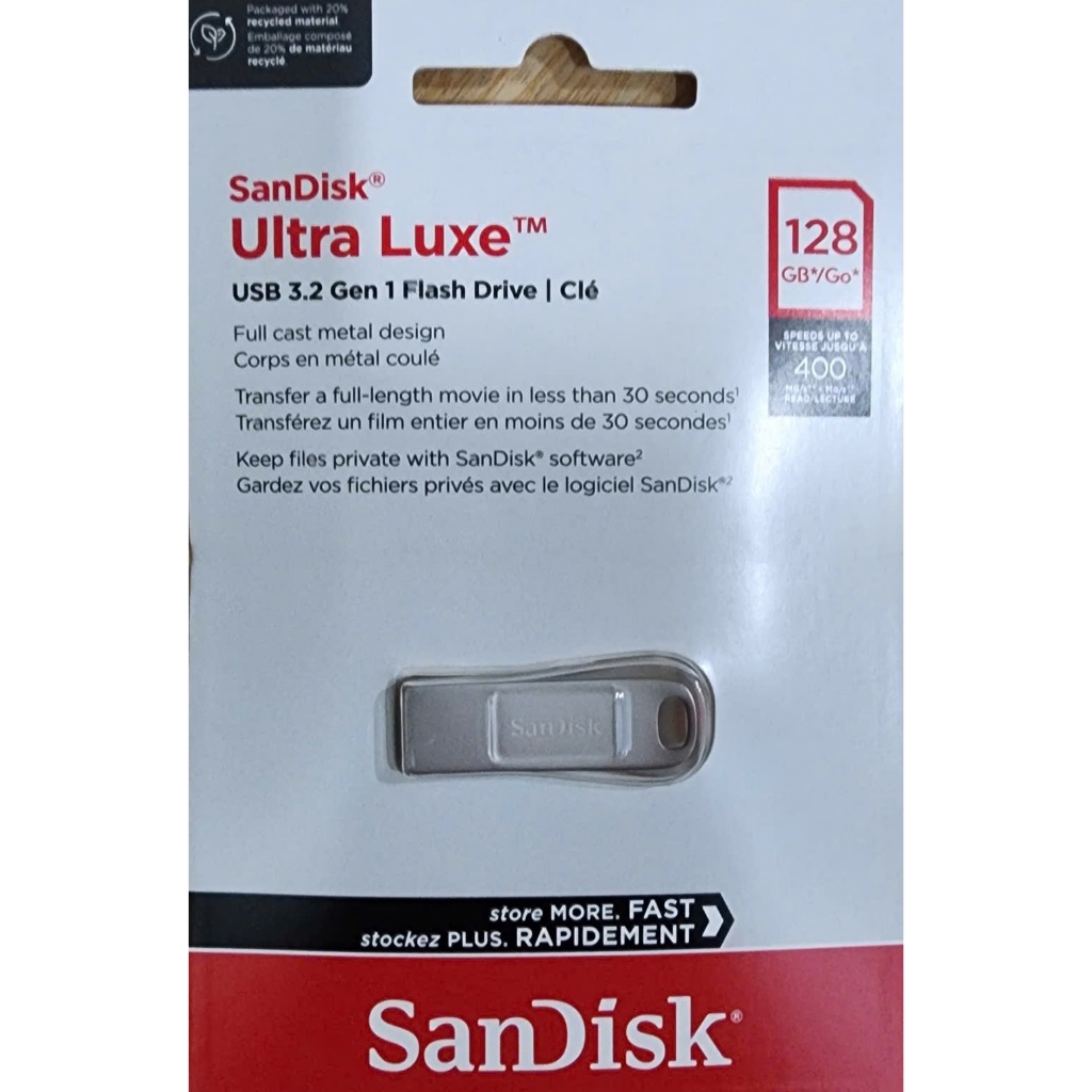 USB Sandisk Ultra Luxe CZ74 128GB