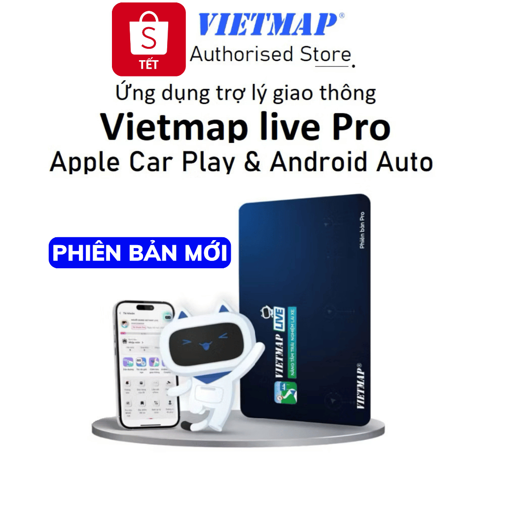 [Hỏa tốc] Vietmap Live Bản Pro NEW VERSION 2026 bản 1 Năm và 2 Năm - Hàng chính hãng
