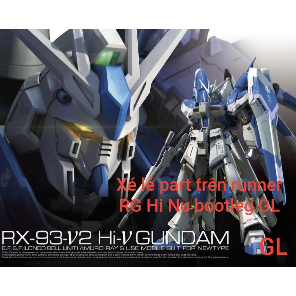 Xé lẻ part trên runner RG Hi Nu Bootleg GL  ( VUI LÒNG ĐỌC MÔ TẢ Ạ )