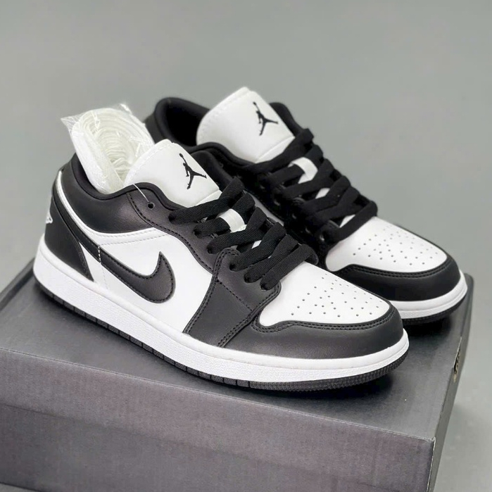 Giày Thể Thao Jordan 1 Low Panda Thời Trang Nam Nữ Hàng Cao Cấp Fullbox