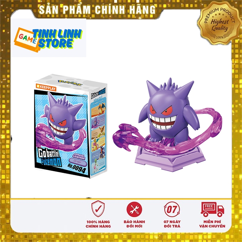 Mô hình Figure - Go battle  Pokémon Vol 2- Gengar -  Keepplay - PP11