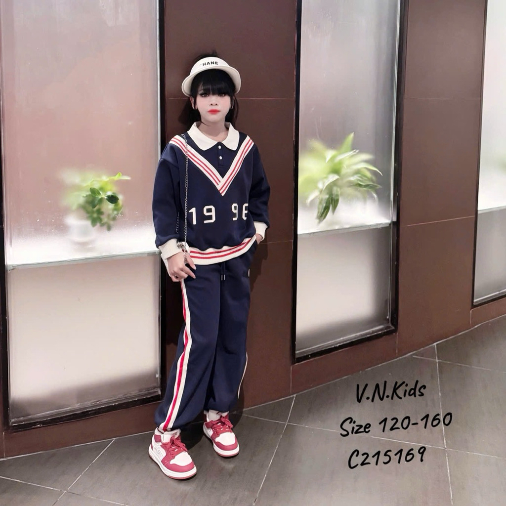 [DOKID]C169-Bộ nỉ lót lông 1996 cá tính cho Bé