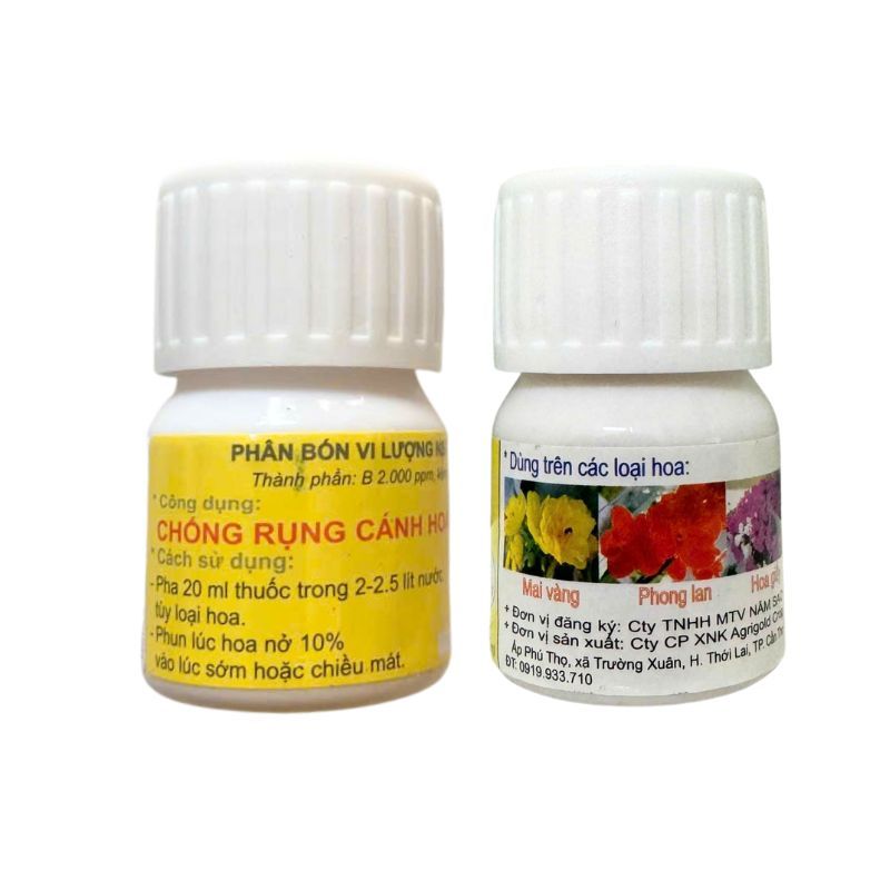 Chất Chống Rụng Nụ Hoa - Chống Rụng Cánh Hoa ĐHCT