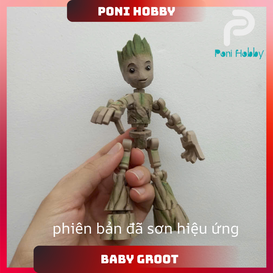 Mô Hình Baby Groot / Baby Groot Figure / Poni Hobby