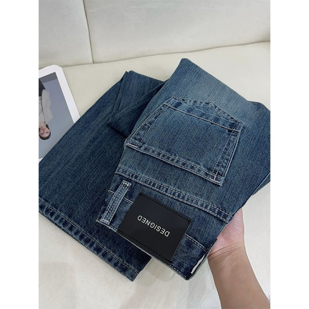 Quần Jean Elora Basic – Dáng Chuẩn, Phong Cách Tối Giản