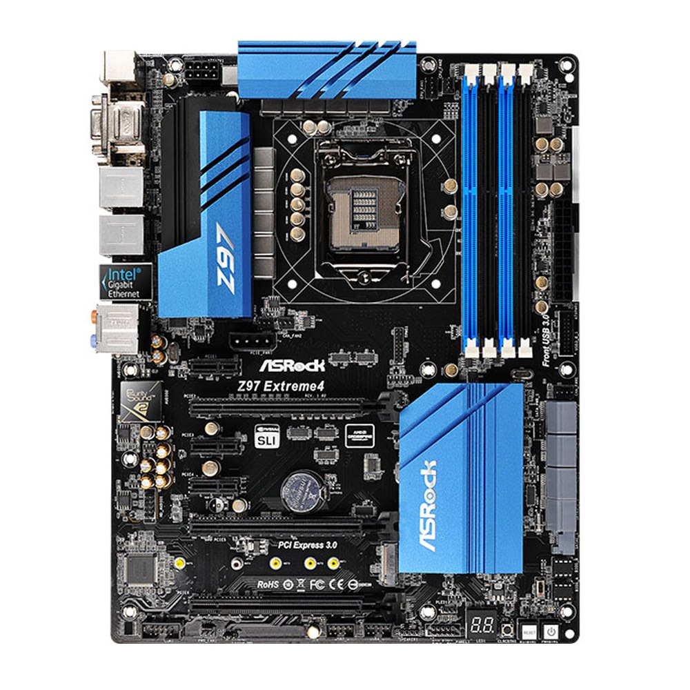 Main ASRock Z97 Extreme4 Socket 1150 – Hỗ Trợ i3 i5 i7 Gen 4/5 – DDR3 Bus 3200 – ATX Gaming zin đẹp.