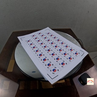 Sicker cờ Hàn Quốc dùng trang trí lễ hội, góc học tập, phòng làm việc