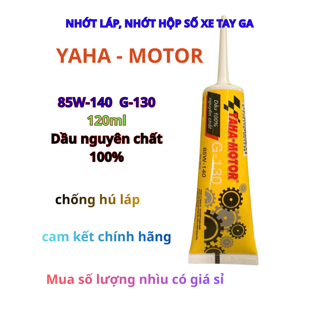 nhớt láp, nhớt hộp số xe tay ga YAHA-MOTOR 85W-140