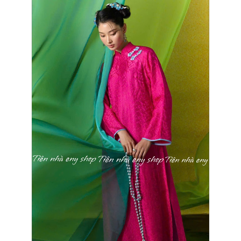 ✨ Áo dài Thọ Dơi cao cấp – phúc lộc song toàn, mặc là sang.🦇 Họa tiết Thọ Dơi cổ điển – đẹp bền theo