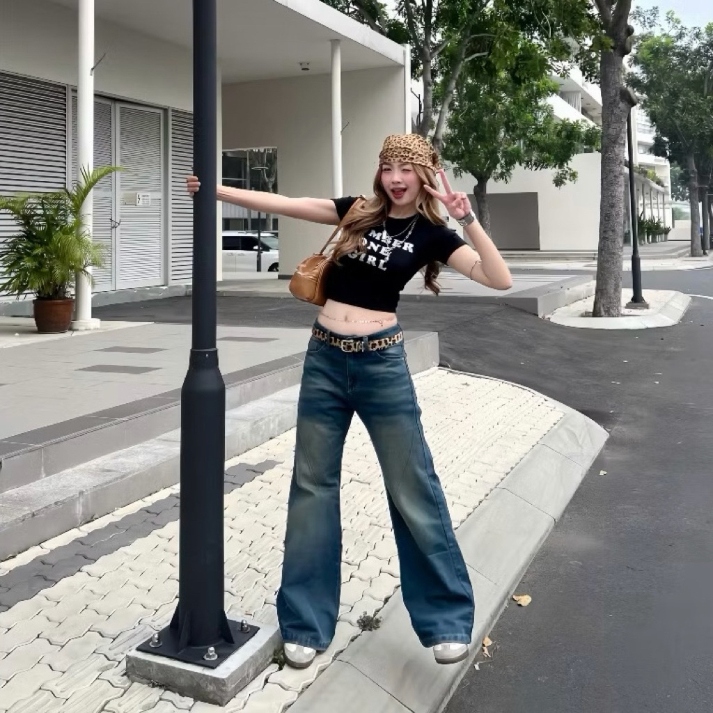 ALL FLARED JEANS WASH - Quần jeans ống loa form unisex nam nữ Whose. | BigBuy360 - bigbuy360.vn