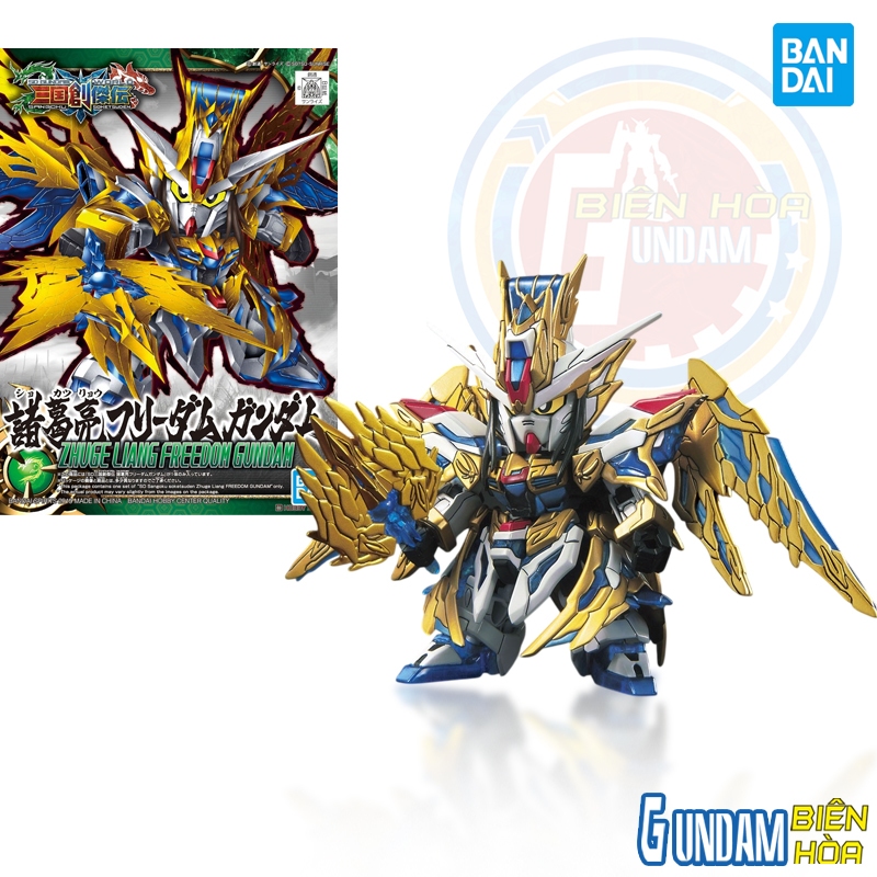 MÔ HÌNH GUNDAM SD SANGOKU SOKETSUDEN Zhuge Liang FREEDOM GUNDAM