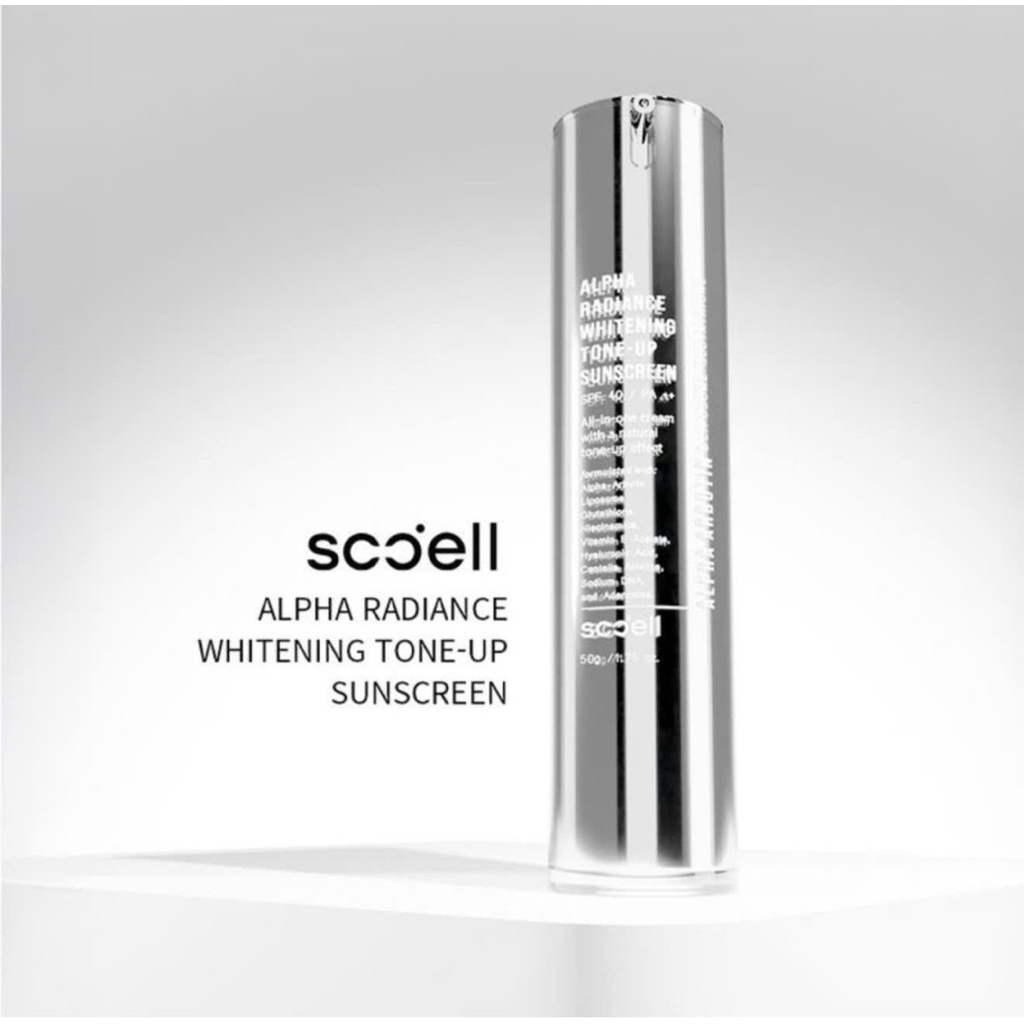 Kem ngày nâng tone Sccell dưỡng trắng SPF40+ PA++ 50g