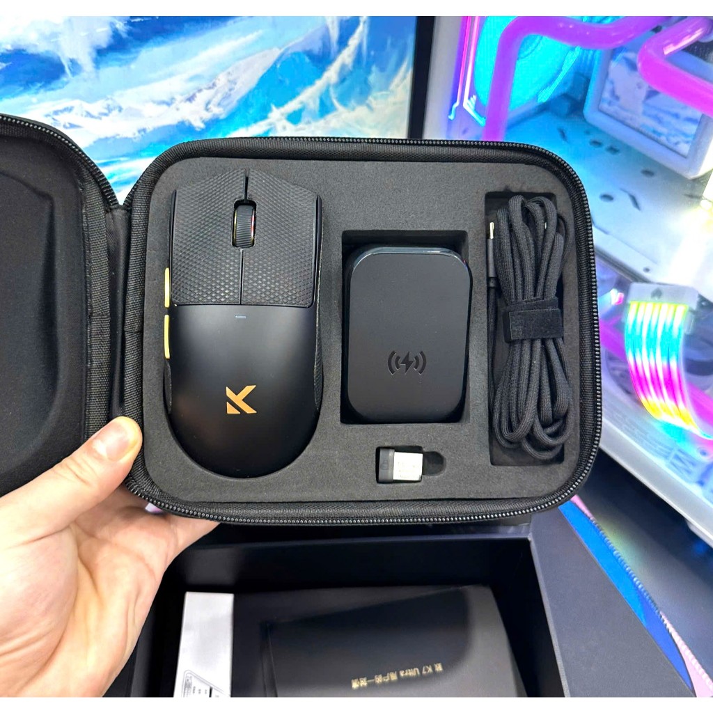 Chuột không dây siêu nhẹ Gaming Mchose K7 Ultra , new seal 100% , giá rẻ nhất thị trường