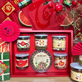 Set hộp quà tết 2026 - Set quà tết hạt  2026 HADIFOOD
