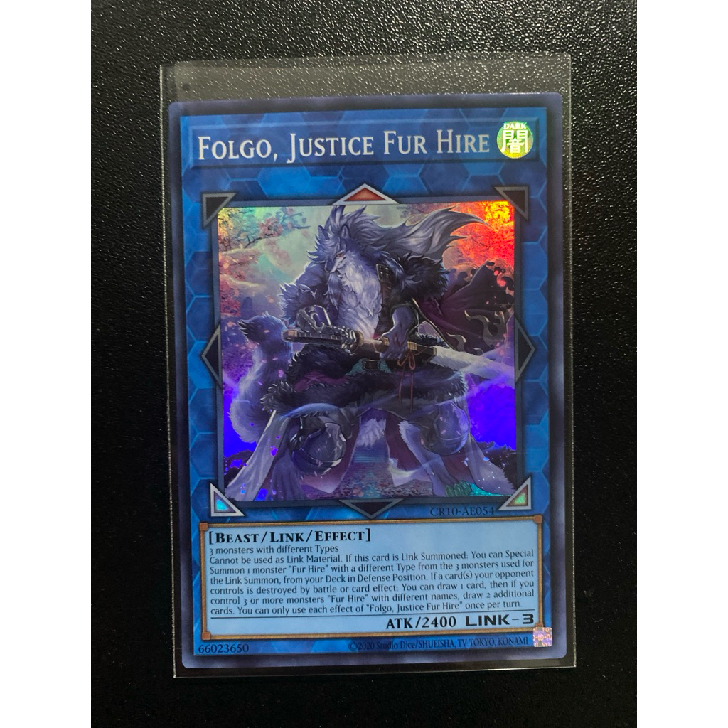 Folgo, Justice Fur Hire - Super AE - CR10-AE054