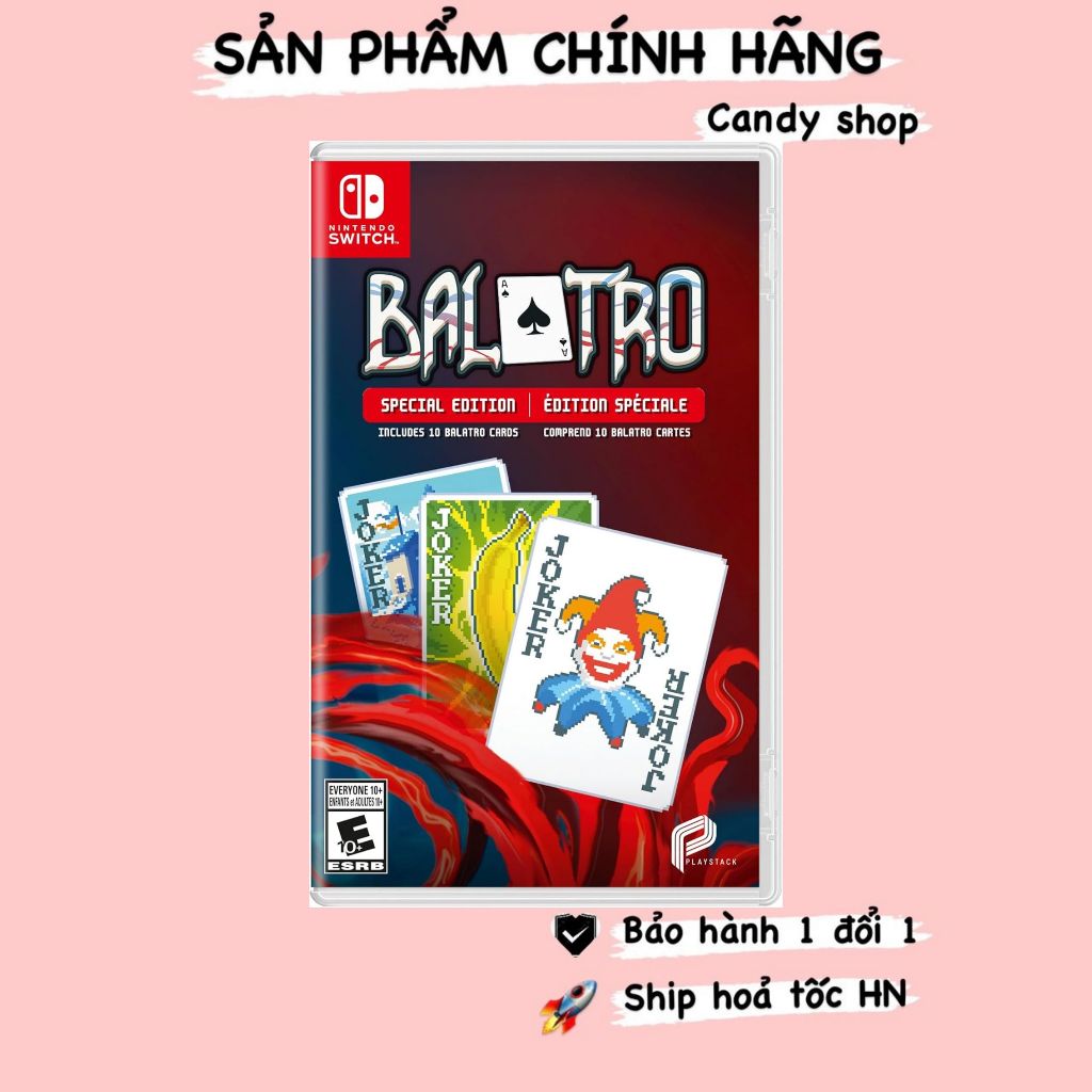 Băng Game Balatro: Special Edition Nintendo Switch