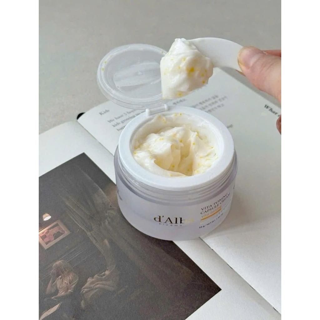 Kem dưỡng d'Alba Vita Toning Capsule Cream