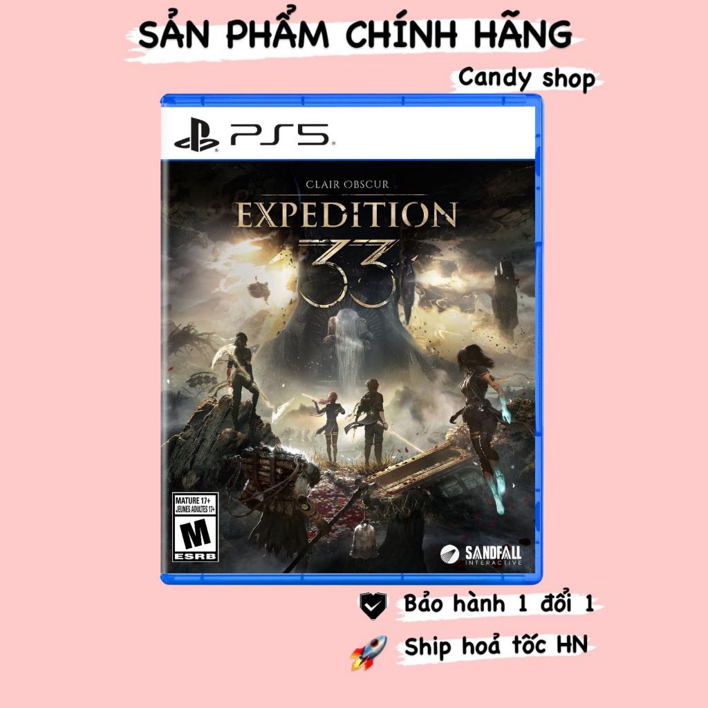 Đĩa game Clair Obscur Expedition 33 PS5
