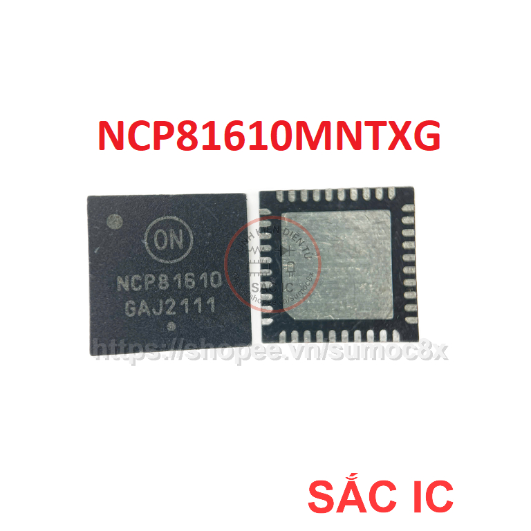 [N133] NCP81610MNTXG NCP81610 81610 ic nguồn trên bo mạch - Mới nguyên bản - Original NEW
