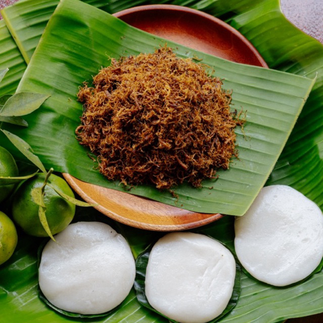 Ruốc nấm hương chay chuẩn Đà Lạt chà bông nấm chay healthy