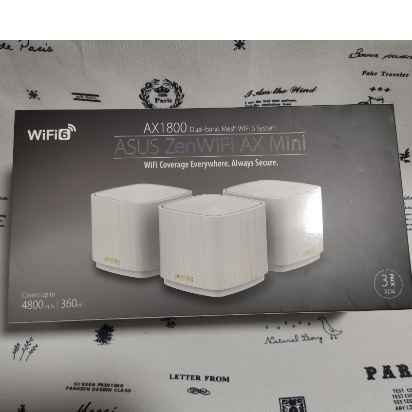 Hàng đã sử dụng - Bộ phát Wifi Mesh, ASUS ZenWiFi AX Mini XD4- AX1800