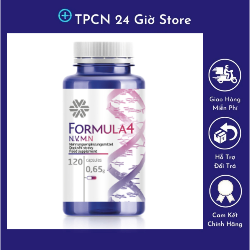 Viên Uống Formula 4 Siberian Chính Hãng - Ship Hỏa Tốc HCM