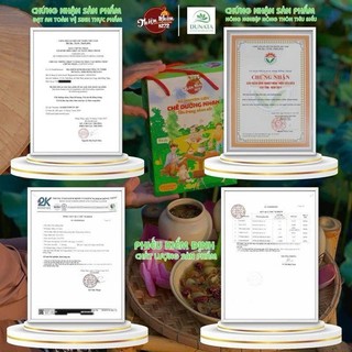 Combo 3 Hộp Chè Dưỡng Nhan Nâng Cấp [Mỗi Hộp 500gr] - Tặng 1 Set Sâm Mát Lục Vị