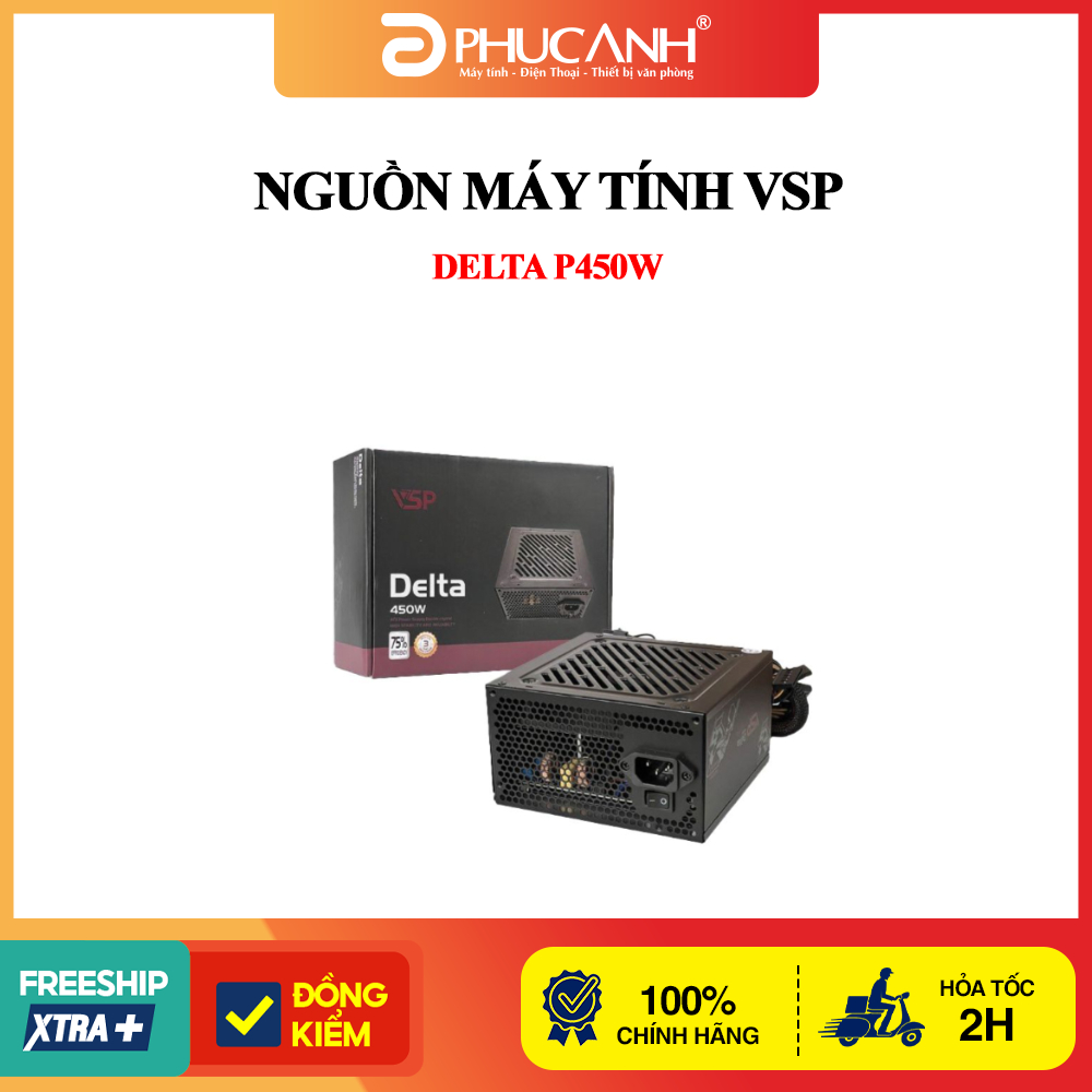 Nguồn máy tính VSP DELTA P450W