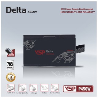Nguồn máy tính VSP DELTA P450W