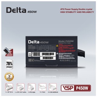 Nguồn máy tính VSP DELTA P450W