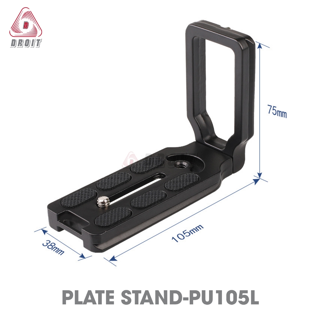 Đế gắn máy ảnh Plate thao tác nhanh tripod