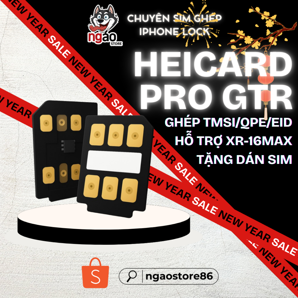 [Heicard Chính Hãng - Không Kén IOS26] MEP GTR 5.7 / Pro TMSI 2.6  - Hỗ trợ ghép miễn phí