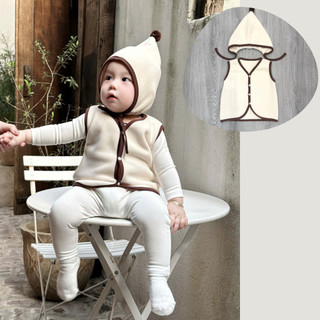 Áo Khoác Gile Lông Cừu Mềm Mại Style Hàn Quốc Xinh Xắn Cho Bé Yêu - A.TĐ04