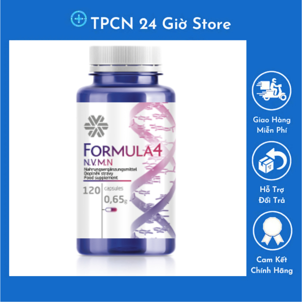 [Chính Hãng] - Viên uống Formula 4 Siberian ( Lọ 120 viên )