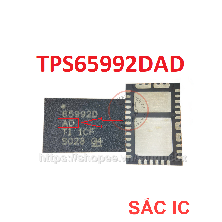 [TPS107] TPS65992DADRJKR TPS65992DAD P65992D 65992 ic nguồn trên bo mạch - Mới nguyên bản - Original