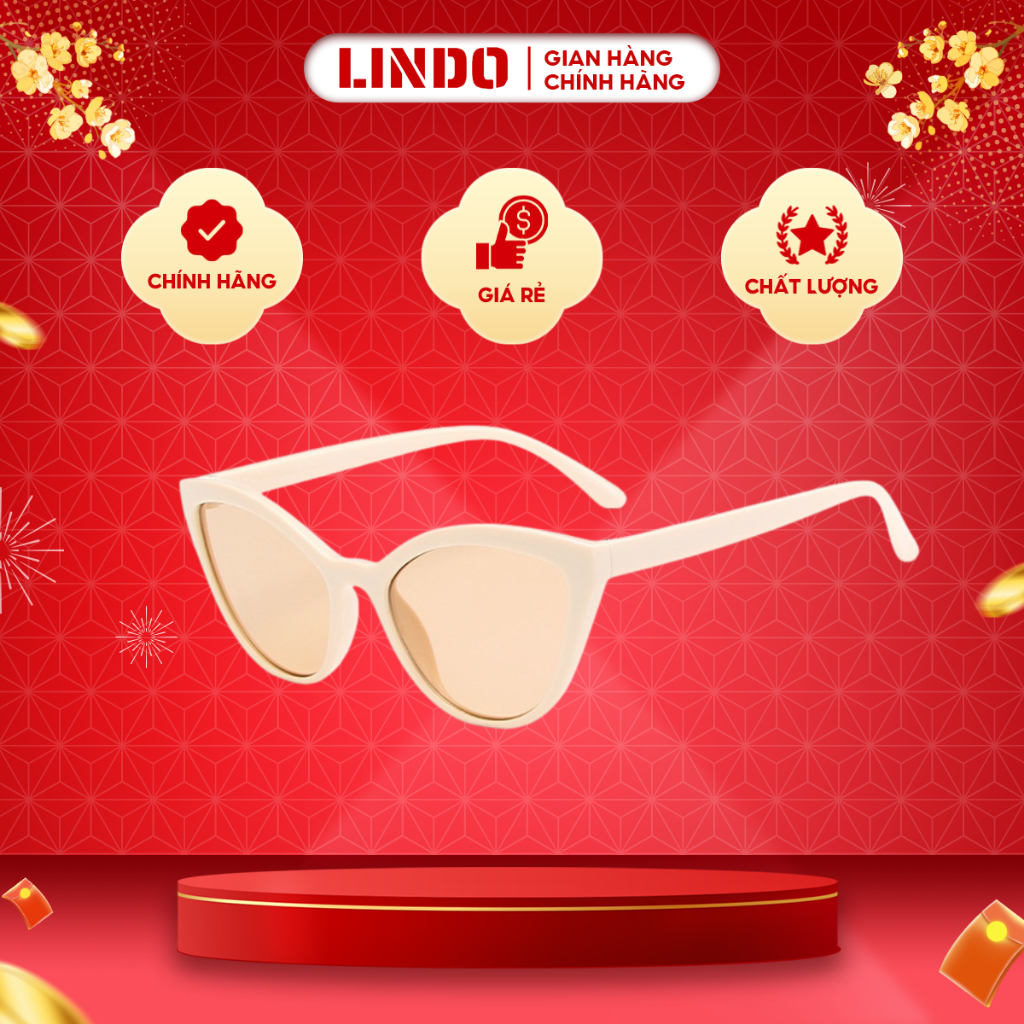 Kính nữ mắt mèo chính hãng thời trang CINLA KI034