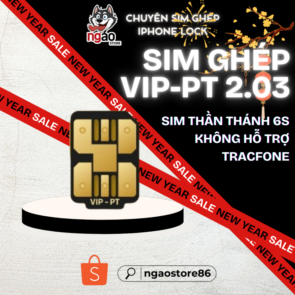 [Chuyên 6S/6SP] Sim ghép VipBS thần thánh (Trừ lock nhà mạng TracFone)  - Hỗ trợ ghép miễn phí