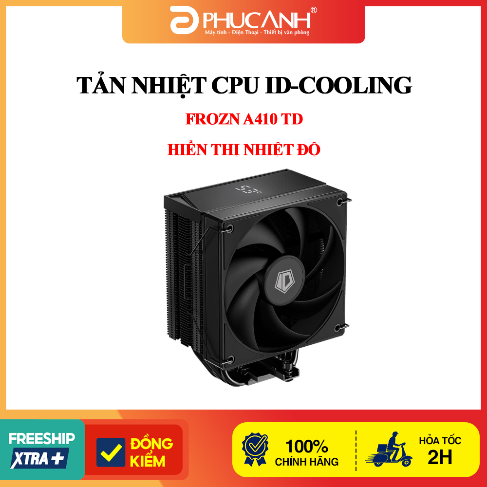 Tản nhiệt CPU ID-COOLING FROZN A410 TD - Hiển Thị Nhiệt Độ