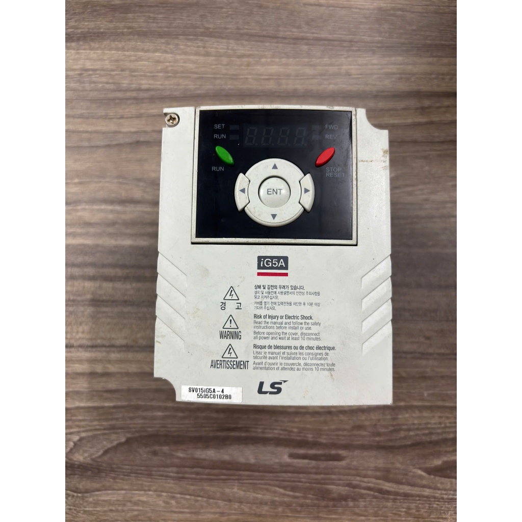 Biến tần LS  IG5A  SV015iG5A-4  nguồn 380VAC công suất 1.5kW tháo máy
