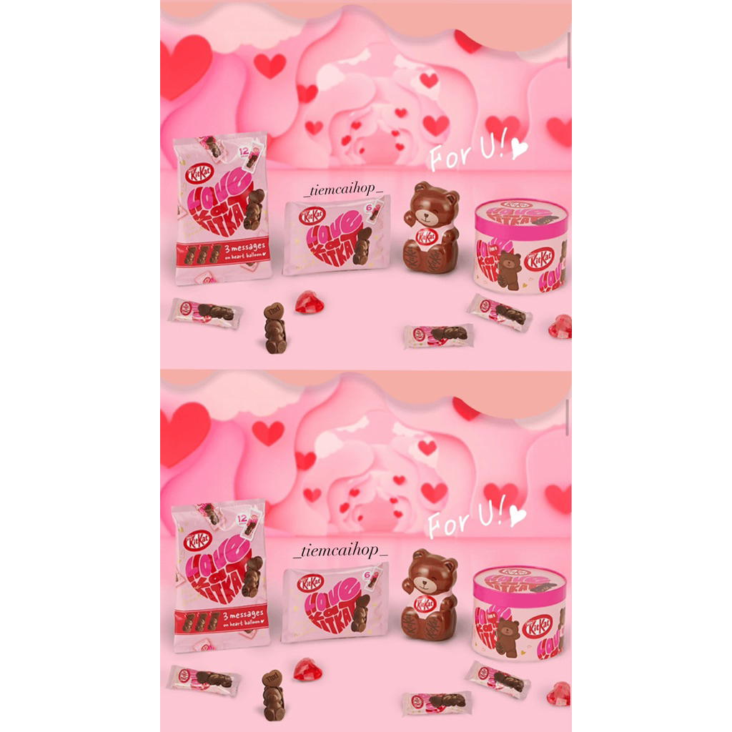 /HOẢ TỐC/ KITKAT VALENTINE LIMITED 🐻💌