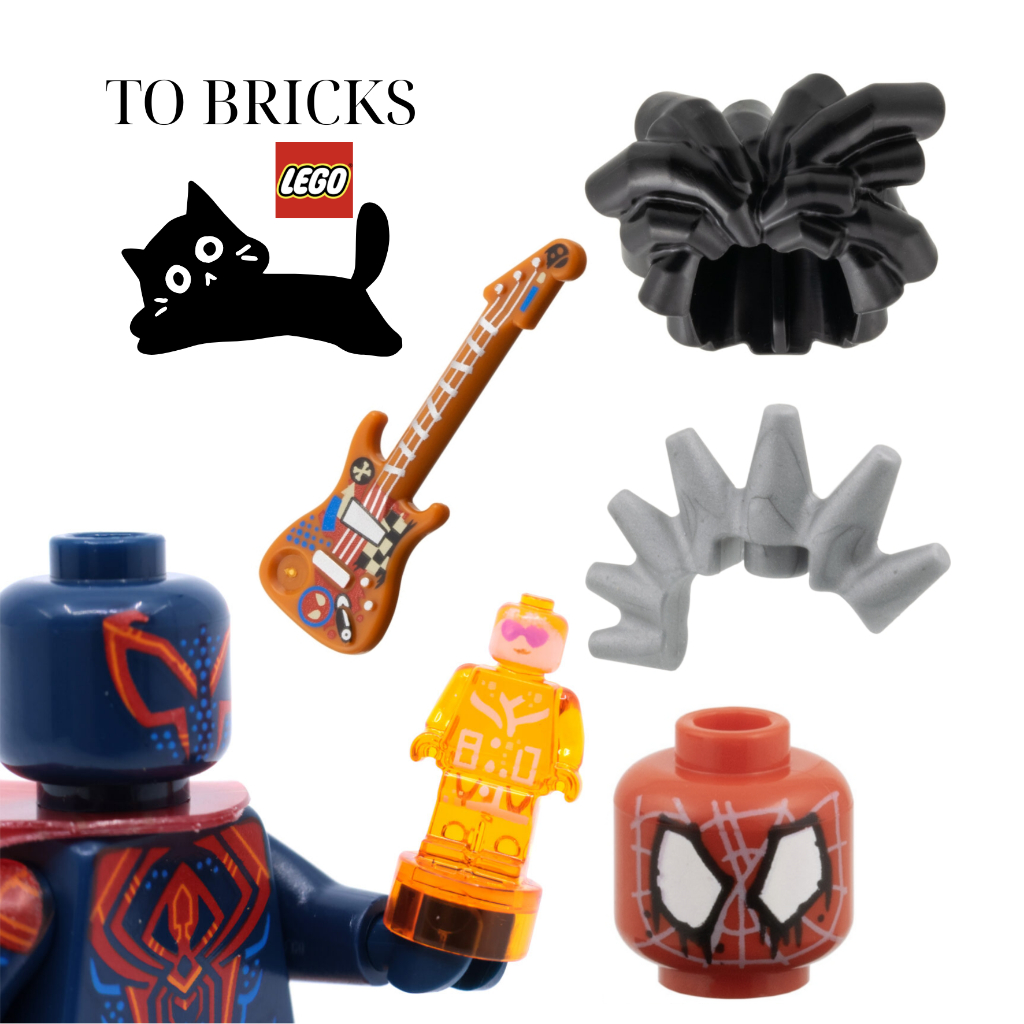 [1 part] tách lẻ chi tiết phụ kiện set Lego 71050 - Spiderman Verse