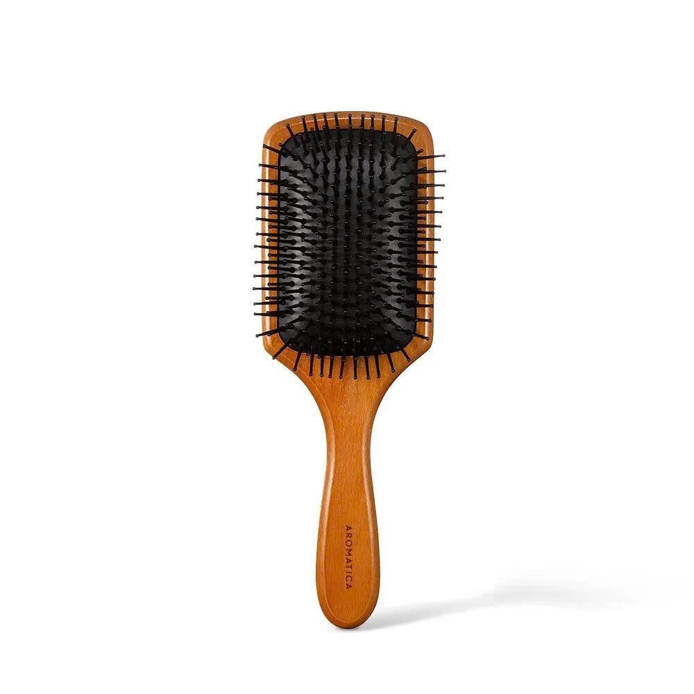 [Quà tặng không bán] Lược Gỗ Chải Tóc Gỡ Rối Aromatica Wooden Scalp Brush