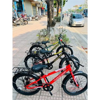 Xe đạp trẻ em Thống Nhất SK 20 super 20(Tặng đèn phản quang +lục) sk20 gn 06-20 khung thép chắc chắn