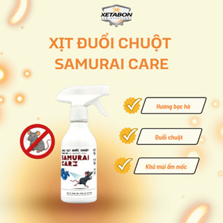 [ AN TOÀN - HIỆU QUẢ ] Xịt đuổi chuột Samurai care-Hương bạc hà-Đuổi chuột hiệu quả cho xe hơi