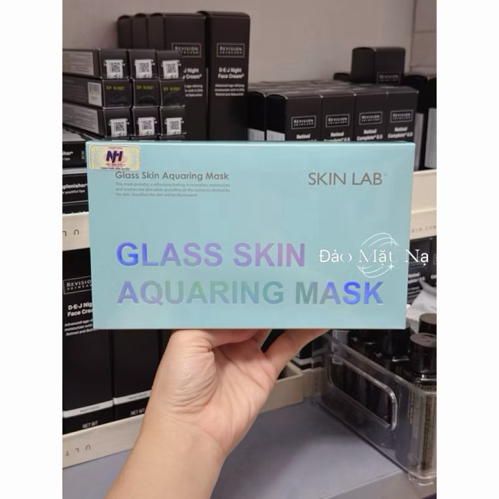(ĐMN) Hộp 10miếng Mặt nạ Skin Lab Glass Skin Aquaring Mask