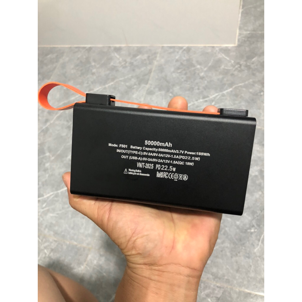 Sạc Dự Phòng 50000mah sạc nhanh 22,5W