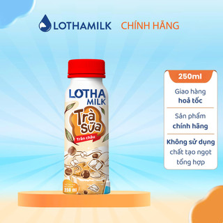 Trà sữa thanh trùng Lothamilk chai 250ml
