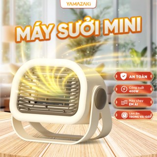 Máy sưởi mini Gốm PTC để bàn dành cho cá nhân, em bé 400W nhỏ gọn an toàn