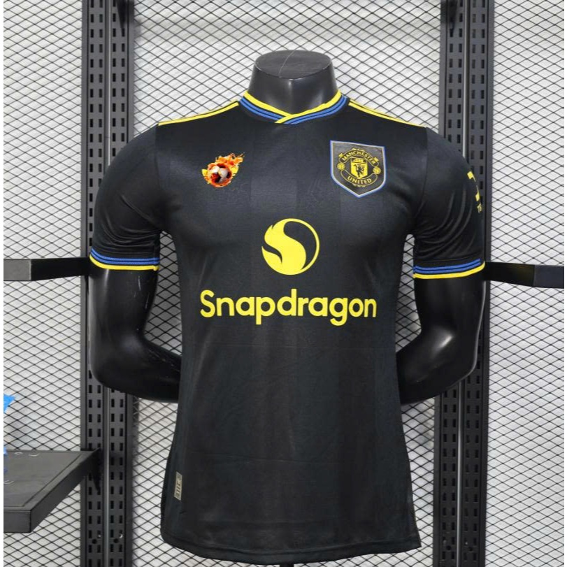 Áo Bóng Đá Player CLB MU Xanh Sân Khách [Chỉ Có Áo] Mùa 25/26 - Hàng Nhập Khẩu Thailand